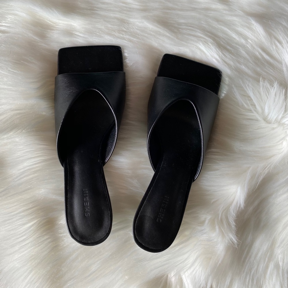 Black heels